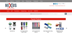 Desktop Screenshot of nexuspromotions.com